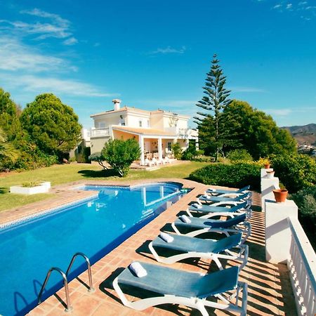 Gran Villa Con Vistas Al Mar Y Piscina Privada Málaga Buitenkant foto