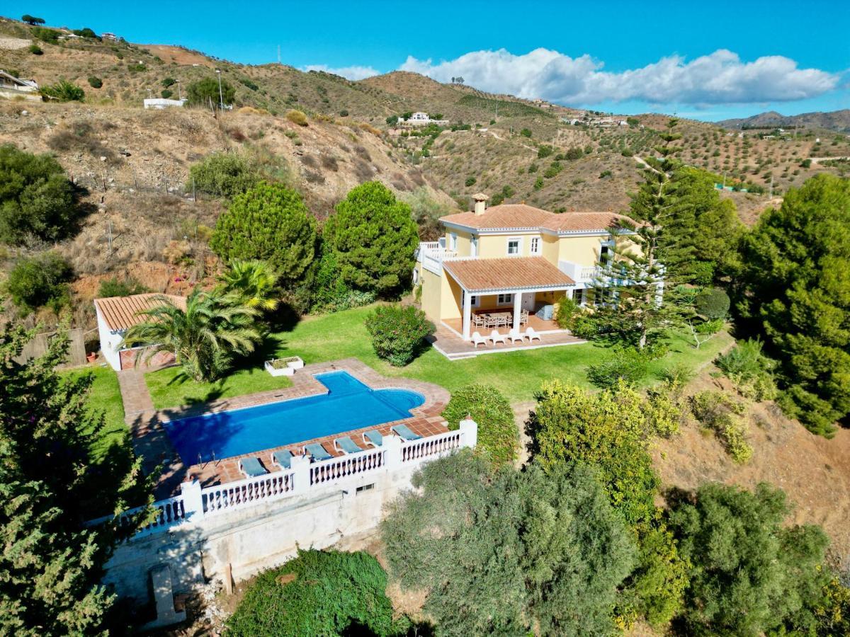 Gran Villa Con Vistas Al Mar Y Piscina Privada Málaga Buitenkant foto