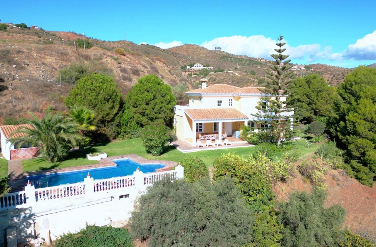 Gran Villa Con Vistas Al Mar Y Piscina Privada Málaga Buitenkant foto