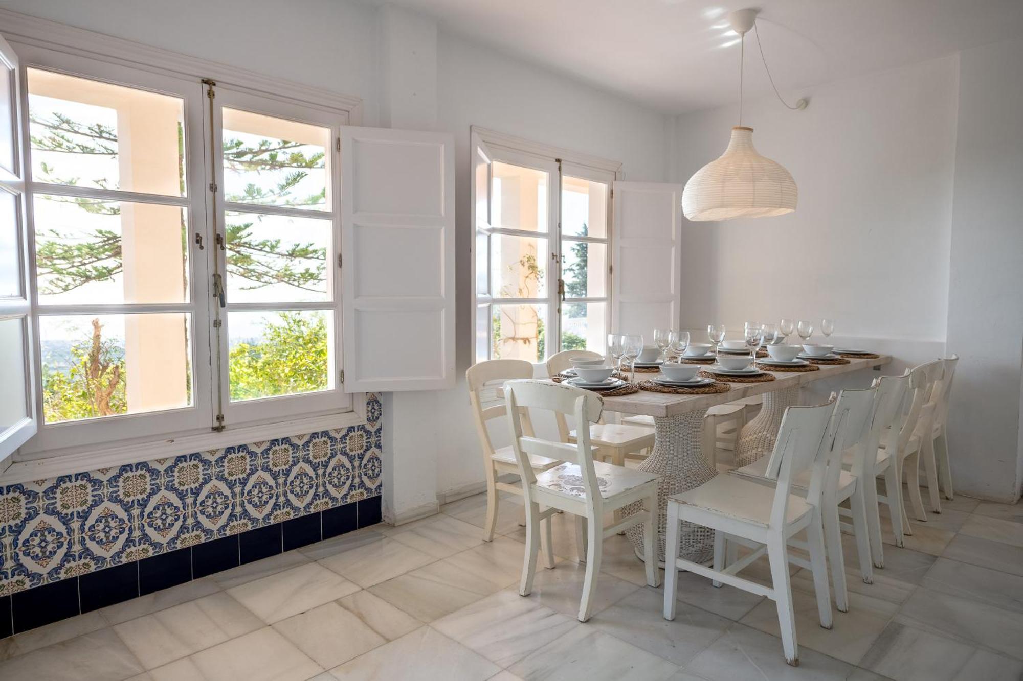 Gran Villa Con Vistas Al Mar Y Piscina Privada Málaga Buitenkant foto