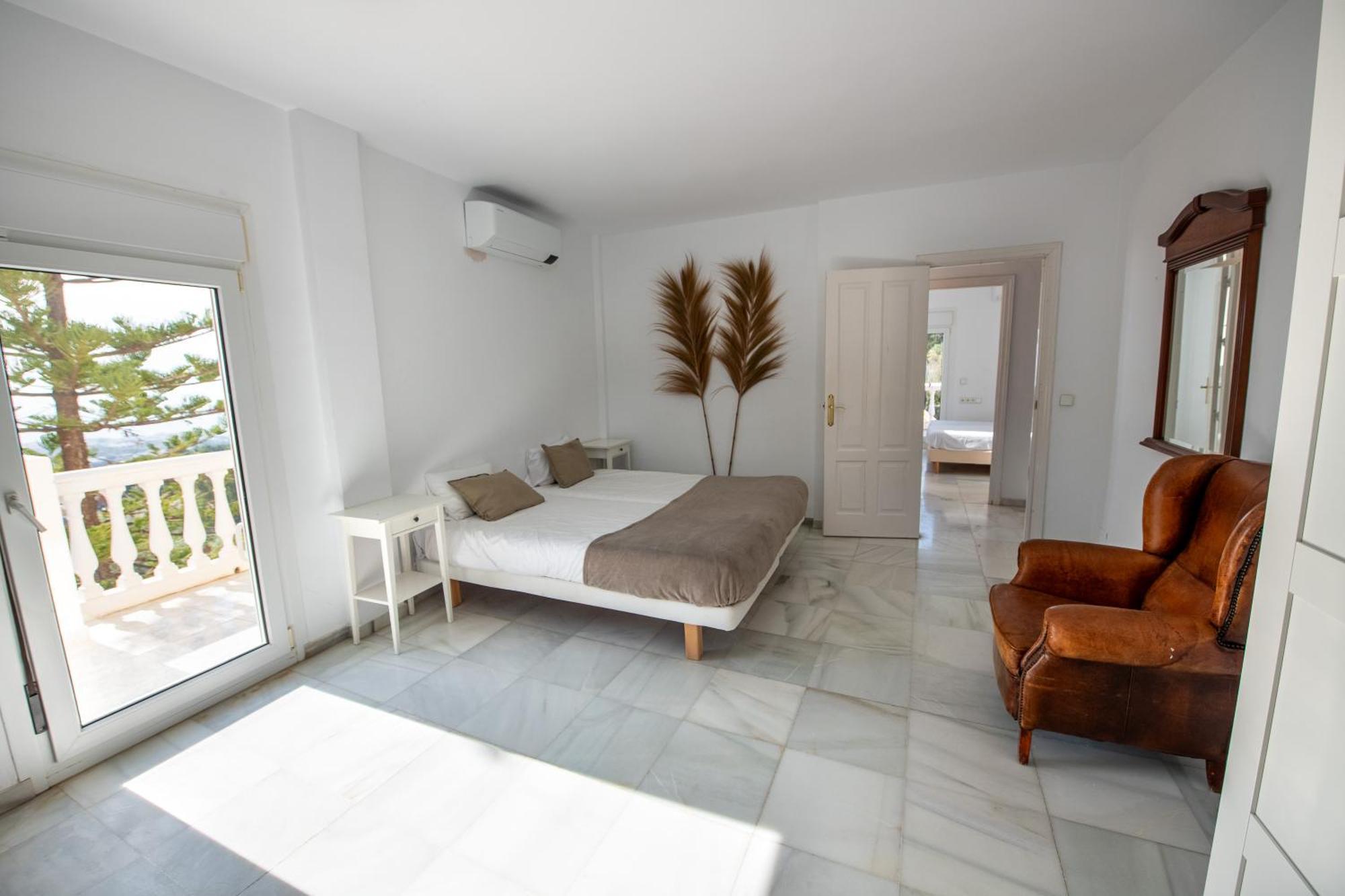 Gran Villa Con Vistas Al Mar Y Piscina Privada Málaga Buitenkant foto