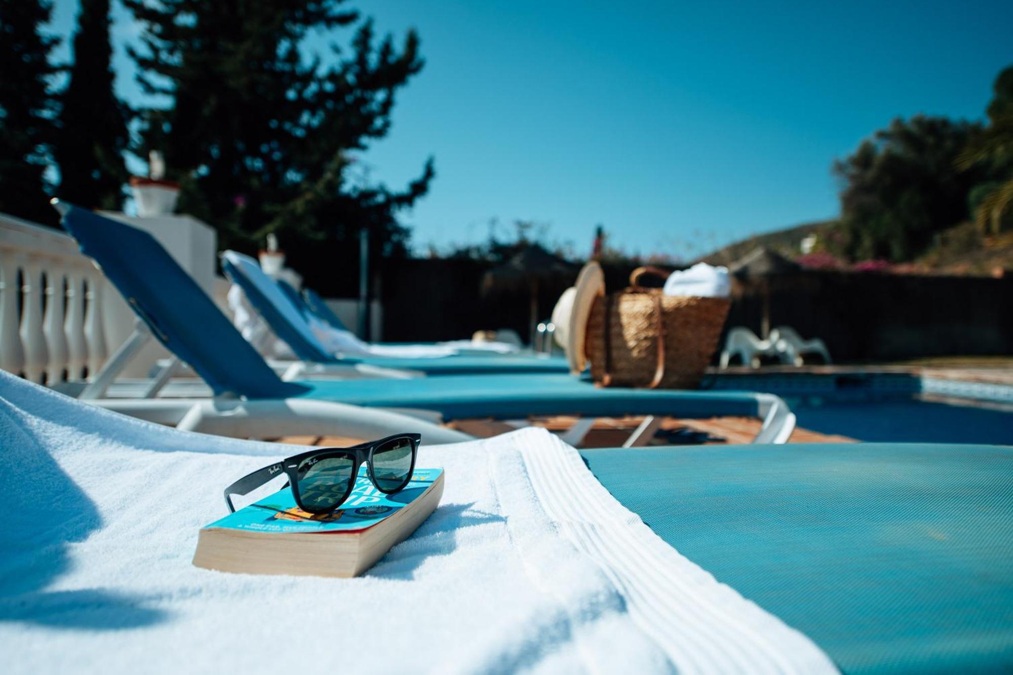 Gran Villa Con Vistas Al Mar Y Piscina Privada Málaga Buitenkant foto